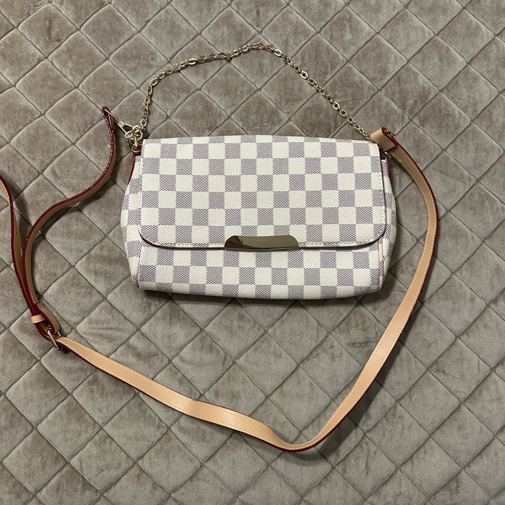 LV Checkered Bag ✨🤍